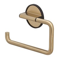 Toiletrolhouder Tiger Tune Messing Geborsteld / Zwart