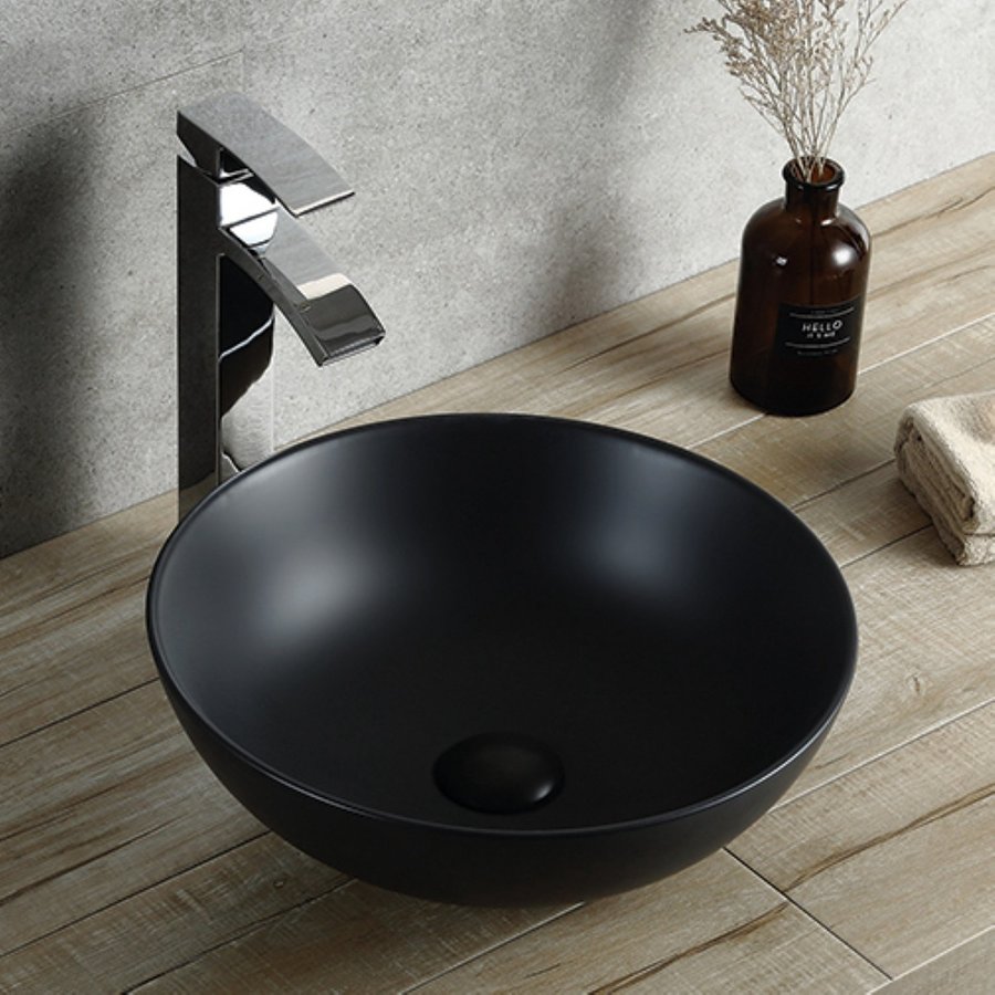 Opbouw Waskom Boss & Wessing Orona 59x35x14 cm Solid Surface Mat Wit