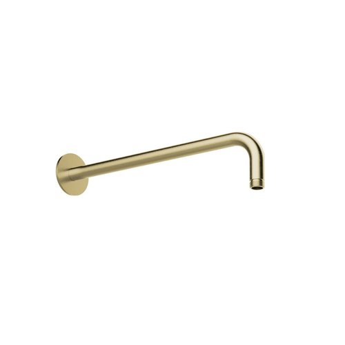 Wanduitloop Herzbach Living Spa PVD-Coating 35 cm Messing Goud 