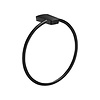 Sapho Handdoekhouder Sapho Zen Black 20.9x21.3 cm Zwart