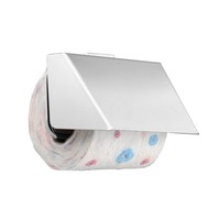 Toiletrolhouder Sapho Soul 15.6x12 cm met Klep Chroom