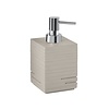 Zeepdispenser Sapho Quadrotto Vrijstaand 430 ML Polyresin Beige