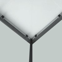 Douchecabine Boss & Wessing Elite 90x90x225 cm Mengkraan Zwart Profiel