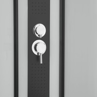 Douchecabine Boss & Wessing Elite 90x90x225 cm Mengkraan Zwart Profiel