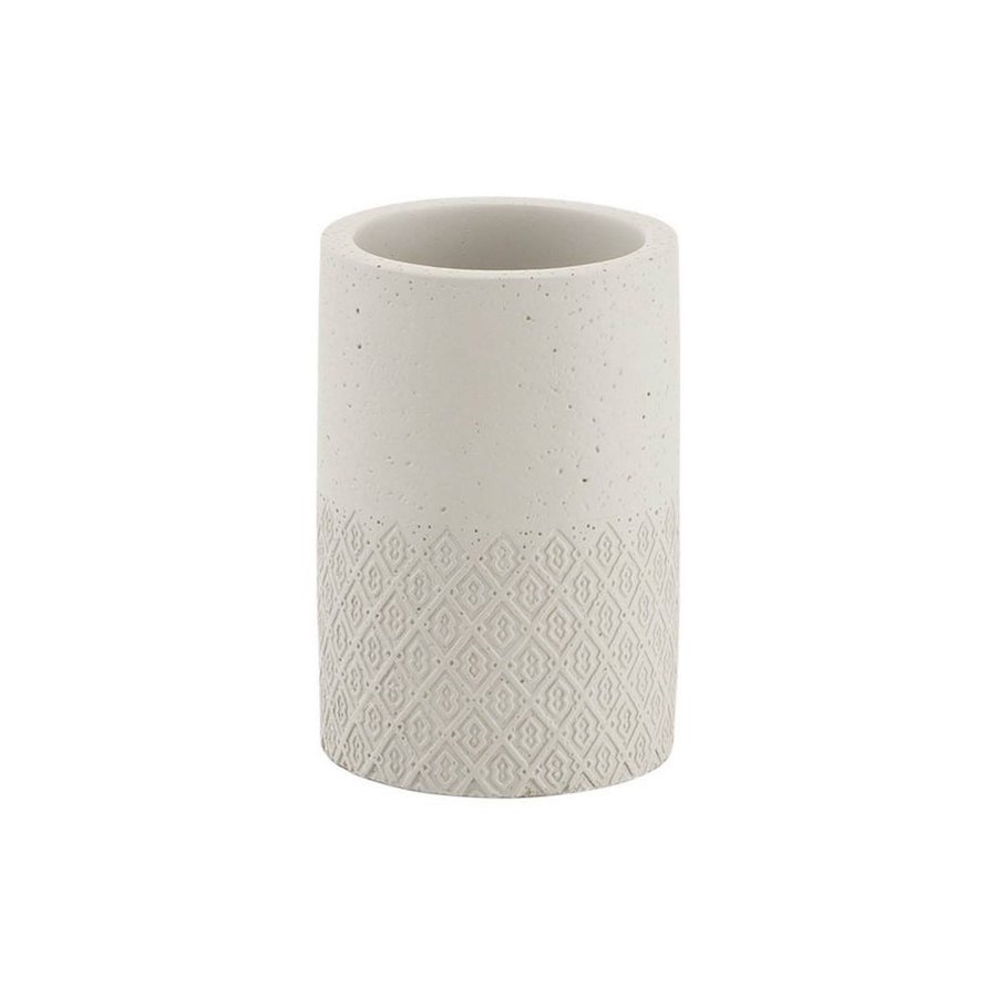 Tandenborstelhouder Sapho Afrodite Vrijstaand 11.5x7.6 cm Beton Beige