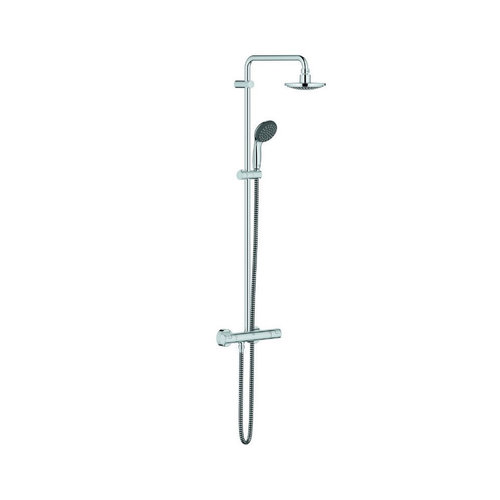 Grohe Douchesysteem Thermostatisch Met Regendouche Vitalio Start 2 Chroom 