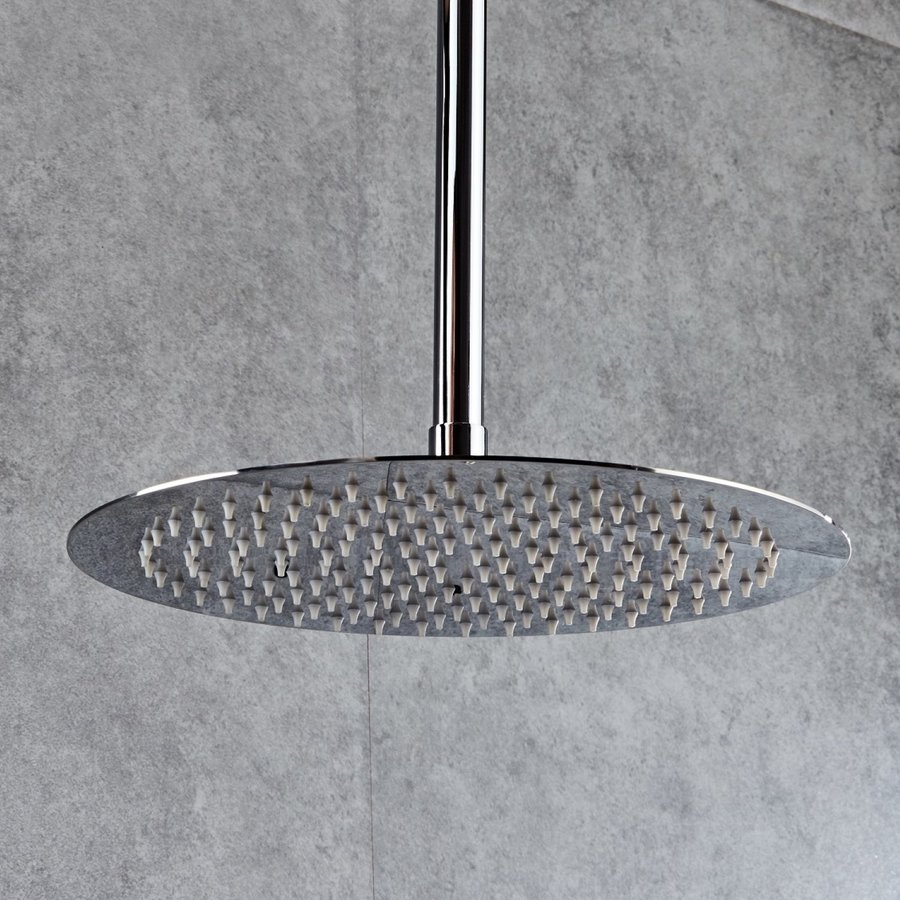 Inbouw Regendouche Set Boss & Wessing Talpa Pro met Plafondarm en Staaf Handdouche 20 cm