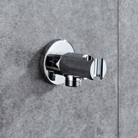 Inbouw Regendouche Set Boss & Wessing Talpa Pro met Muuruitloop en Staaf Handdouche 30 cm