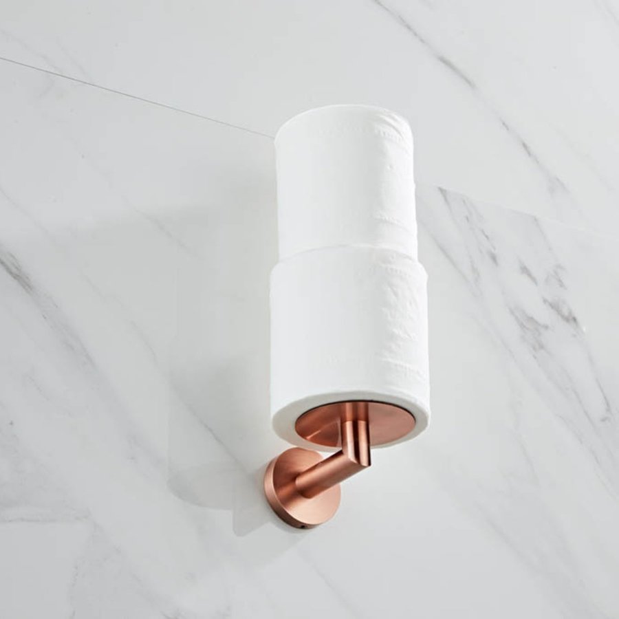 Dubbele Reserverolhouder Boss & Wessing Copper Geborsteld Koper