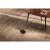 Wandtegel Visgraat Fapnest Oak Chevron 7,5x45 cm Keramiek Beige (Doosinhoud: 0,88 m2)