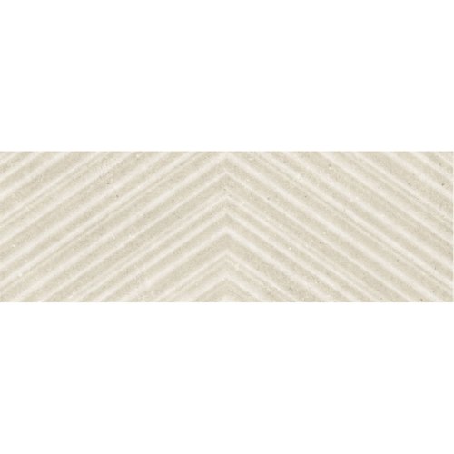 Vloertegel Mykonos Gant Sand Relieve 30x90 cm (Doosinhoud 1.35m2) 