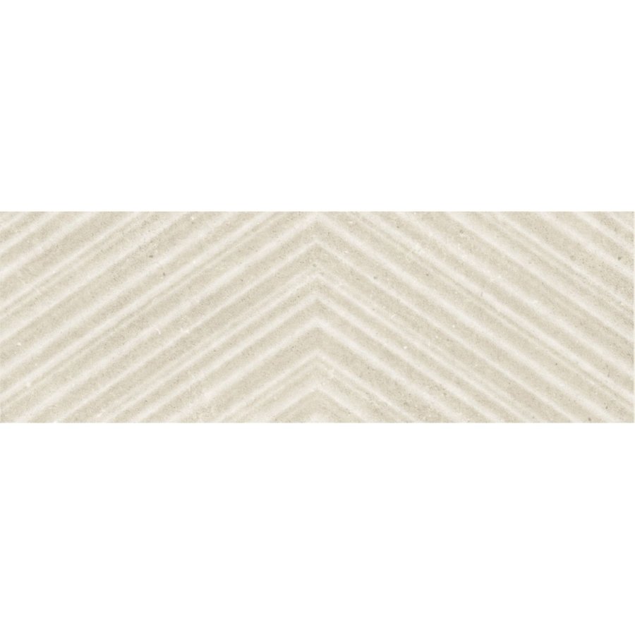 Vloertegel Mykonos Gant Sand Relieve 30x90 cm (Doosinhoud 1.35m2)
