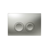 Bedieningsplaat Delta 25 by Geberit Frontbediening Mat Grijs