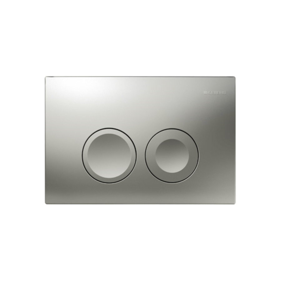 Bedieningsplaat Delta 25 by Geberit Frontbediening Mat Grijs