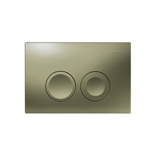 Bedieningsplaat Delta 25 by Geberit Frontbediening Mat Legergroen 