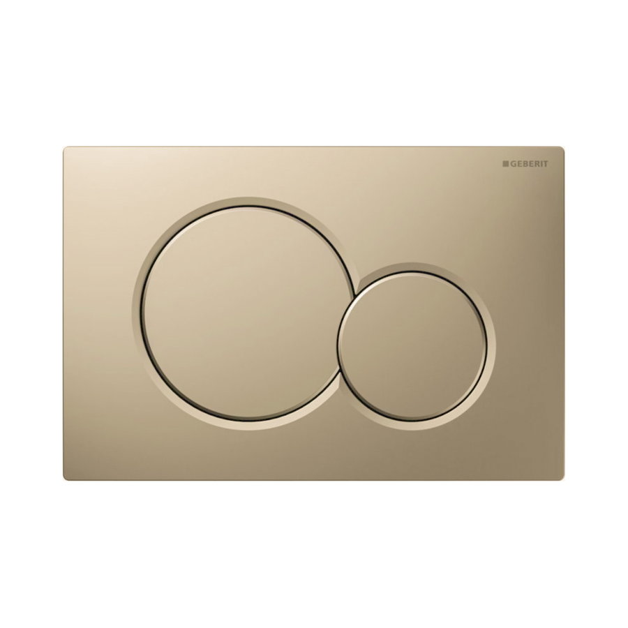 Bedieningsplaat Geberit Sigma 01 Frontbediening Mat Beige