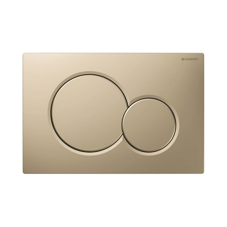 Bedieningsplaat Sigma by Geberit Frontbediening Mat Beige