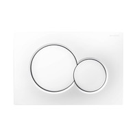 Bedieningsplaat Sigma by Geberit Frontbediening Mat Wit