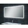 Aqua Splash Quatro Dimbare Led Spiegel 100X60Cm