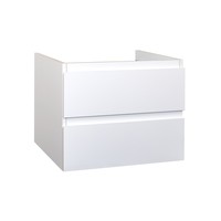 Onderkast Creavit Sally 80x45,5x50 cm Twee Soft-Close Lades Mat Wit