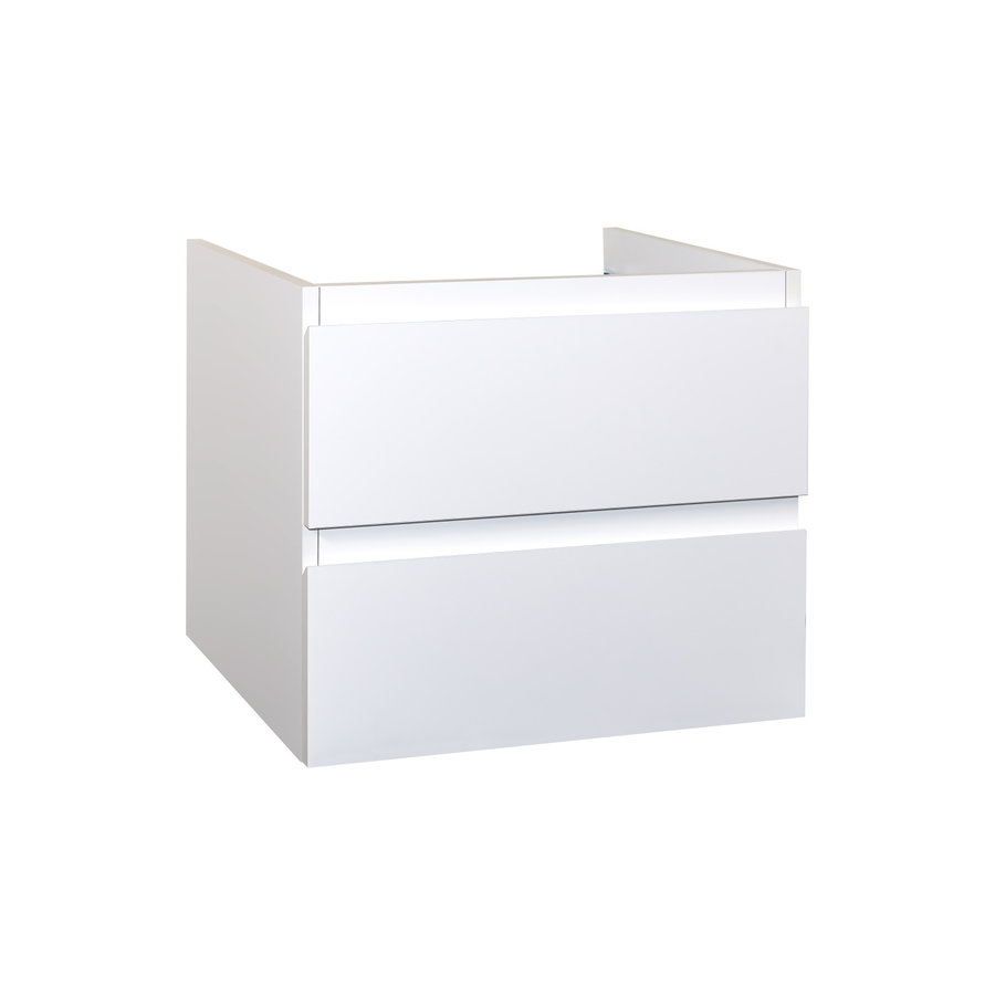 Onderkast Creavit Sally 60x45,5x50 cm Twee Soft-Close Lades Mat Wit