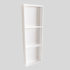 Boss & Wessing In Of Opbouwnis Boss & Wessing 89.5x29.5x8 cm met 3 Schappen Wit