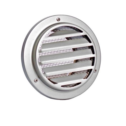 Schoepen Ventilatierooster Weha Rond 10 cm RVS 