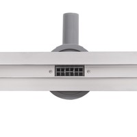 Douchegoot Brauer RR 900 Flens 90 cm Draaibare Sifon Geborsteld RVS