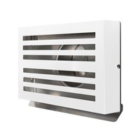 Overdruk Ventilatierooster Beta 12.5 cm Mat Wit