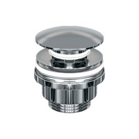 Afvoerplug Brauer Altijd Open Messing Binnenwerk 5/4 Chroom