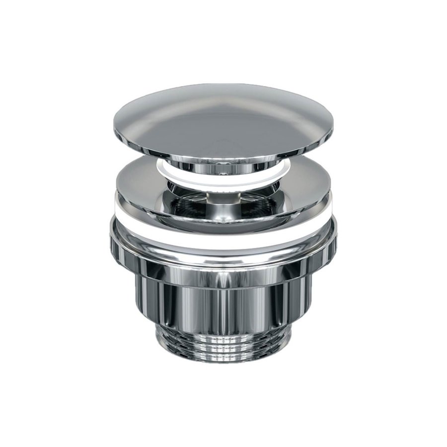 Afvoerplug Brauer Altijd Open Messing Binnenwerk 5/4 Chroom