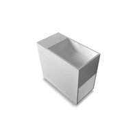 Fontein EH Design Vicenza Solid Surface 400x220x360 mm Mat Wit