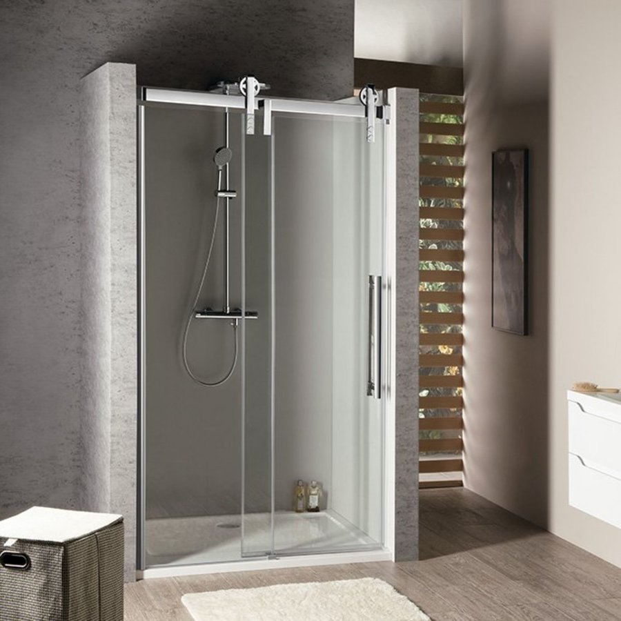 Nisdeur Sapho Volcano Schuifdeur 140x200 cm 8 mm Gecoat Glas