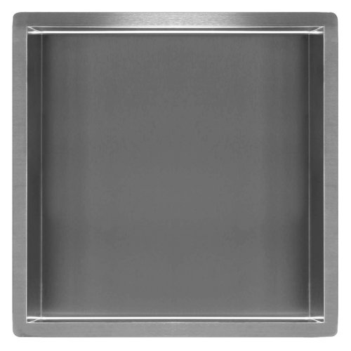 Inbouwnis Boss & Wessing Elegance 30x30x10 cm RVS 