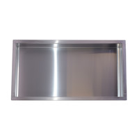 Inbouwnis Boss & Wessing Elegance 30x60x10 cm RVS