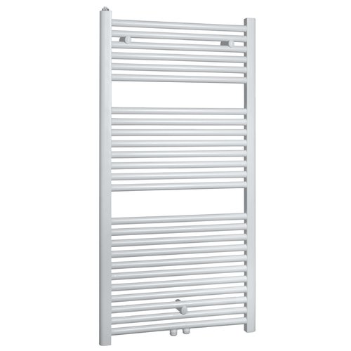 Radiator Boss & Wessing Emma 118,5x60 cm Midden Onder Aansluiting Wit (830 Watt) 