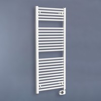 Elektrische Radiator Boss & Wessing Emma 118,5x60 cm Gepoedercoat Wit