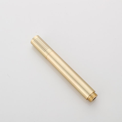 Staaf Handdouche Boss & Wessing Gold Geborsteld Messing Mat Goud 