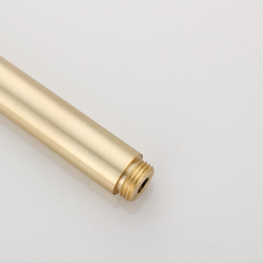 Staaf Handdouche Boss & Wessing Gold Geborsteld Messing Mat Goud