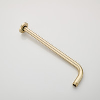 Wanduitloop Boss & Wessing Gold Geborsteld Messing Mat Goud 35 cm