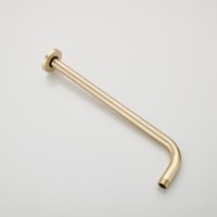 Wanduitloop Boss & Wessing Gold Geborsteld Messing Mat Goud 35 cm