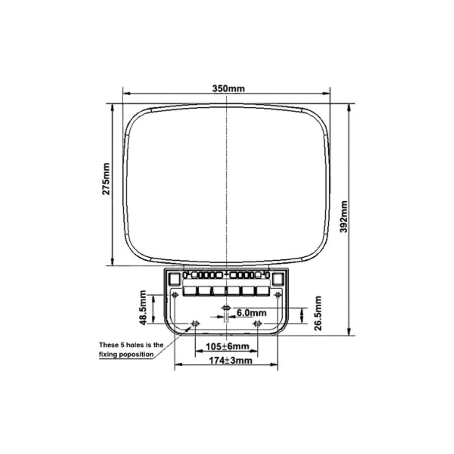 Opklapbare Douchezitting Best Design Nero-Ruby-Black 35x27.5 cm Zwart