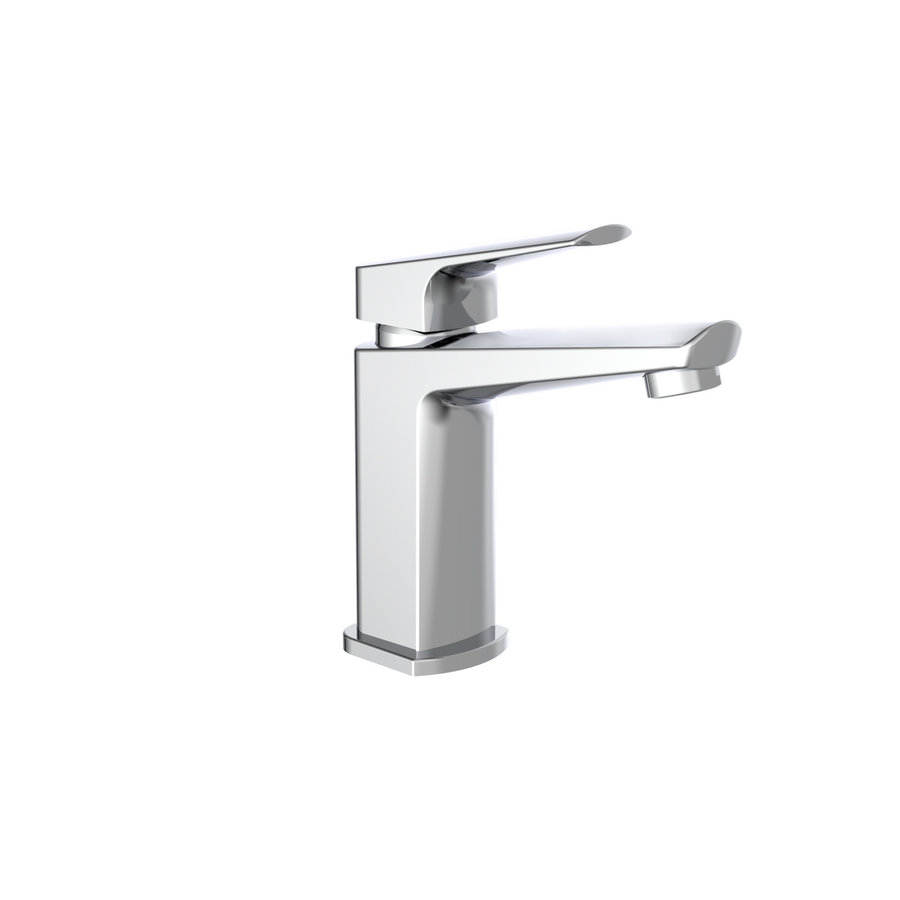 Wastafelkraan Schutte Raven Mengkraan E�ngreeps Chroom Met Click Waste