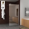 BWS Inloopdouche Met Muurprofiel 90x200cm Safety Glass En Nano Glas 10mm