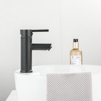 Wastafelkraan Boss & Wessing Nero Mat Zwart