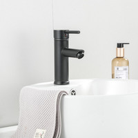 Wastafelkraan Boss & Wessing Nero Mat Zwart