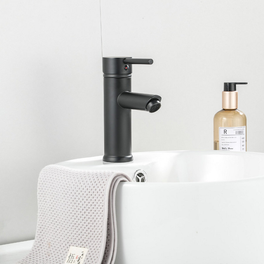 Wastafelkraan Boss & Wessing Nero Mat Zwart