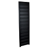 Sanicare Designradiator Sanicare Denso 180x40 Mat Zwart Inclusief Ophanging 948 Watt (onderzijde aansluiting)