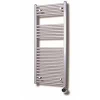 Elektrische Design Radiator Sanicare Plug En Play 111,8 x 45 cm Wit Zwart Incl Montage Set 596 Watt