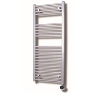 Elektrische Design Radiator Sanicare Plug En Play 111,8 x 45 cm Wit Zwart Incl Montage Set 596 Watt